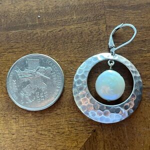 925 SS dangle earrings